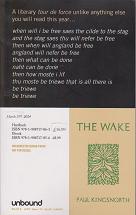 The Wake by Paul Kingsnorth